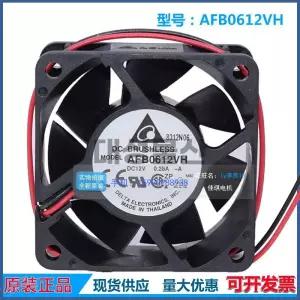 델타 AFB0612VH 60mm 25T 12V 0.30A 2핀 컴퓨터 케이스 섀시 냉각 팬