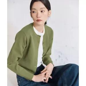 MIXXO [에센셜] 라운드넥 가디건_MIWCKG310T