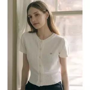 KNOWNBETTER Button summer cardigan_Ivory