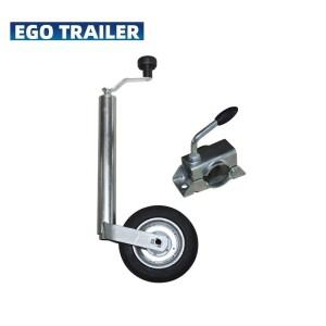 Ego 트레일러  유럽 타입 48mm 잭 자키 휠  클램프 탑 윈드 스탠드  튜브  부품