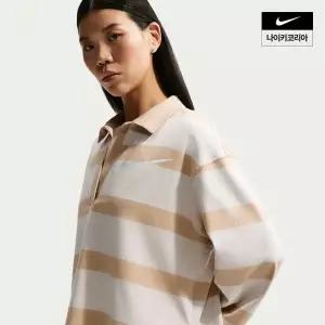 나이키 여성 스포츠웨어 오버사이즈 탑 IQ0441-072 144279