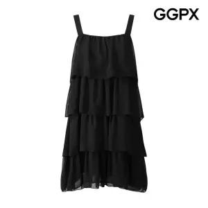 GGPX 바캉스룩 캉캉 쉬폰 원피스 GQ5OP013F 987183