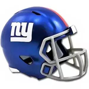 뉴욕 자이언츠 NFL 리델 스피드 포켓 PRO 마이크로/포켓 사이즈/MINI 축구 헬멧