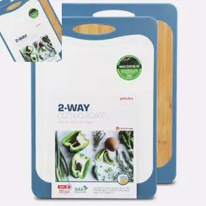 삼 프리첸투웨이도마 중 330X230X16MM 실리콘코팅 기능 주방칼받이