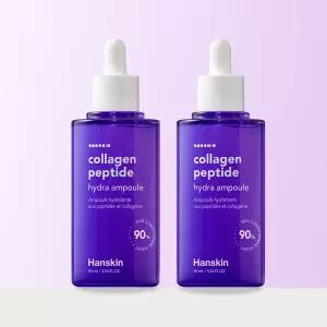 [한스킨] 콜라겐 펩타이드 하이드라 앰플 90ml, 2개