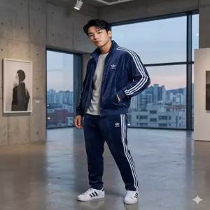 [매장정품] adidas 파이어버드 벨루어 트랙탑 - 나이트인디고 / KQ5475 366cca