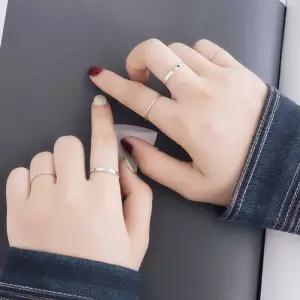 레이어드 열손가락 마디반지 10개1세트 개별박스포장 YMK8+6QmG