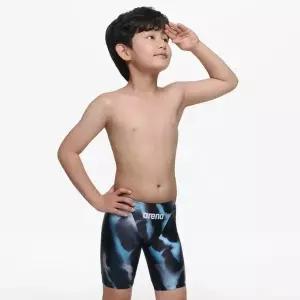 매장정품 ARENA 아레나 WORLD AQUATICS 인증 남아동 실내수영복 잉카 아동 4부 (A6SB1CB01BLK) 1617070