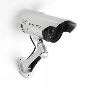 고품질 원통 돌출형 태양광 충전식 가짜CCTV 모형카메라 가짜CCTV 감시카메라 태양광충전식 WFO4GNH