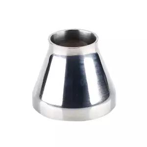 호환  모든 크기 16-108mm 튜브 OD 맞대기 용접 동심 감속기 Ppe 피팅 커넥터 SUS304 316L Stainles Steel