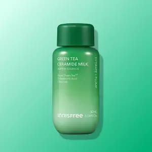 이니스프리 그린티 세라마이드 밀크 보습 에센스/수분 속건조 장벽 화잘먹 90ml, 1개