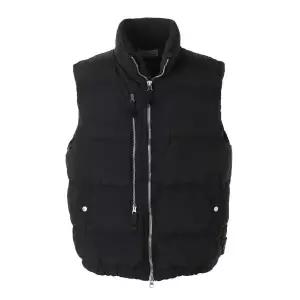 STONE ISLAND 스톤아일랜드 G100006 Nylon Vest with Anti-drop and Dual Zip Pockets (K2S15 S0019 V0029)