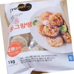 크레잇 냉동 도톰 동그랑땡 1kg 반찬