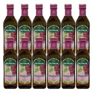 올리타리아 포도씨유 500ml 12개 포도씨오일