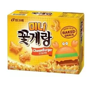 셀러허브 크라운 미니꽃게랑 치즈버거 40g S9120298