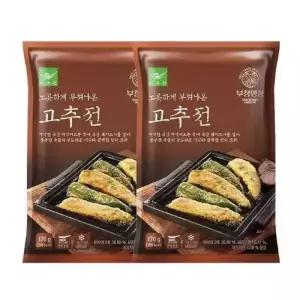 사옹원 부침명장 노릇하게 부쳐나온 고추전 170g 2개