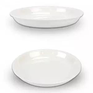 [골드스마일]멜라민 찜접시 무침그릇 요리접시 29.7x3.8cm 24호