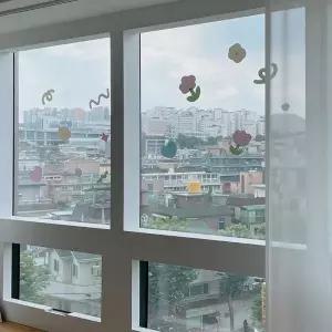 [콩심팥심]꾸미기 인테리어 노트북 현관문 1+1 4type 리무버블
