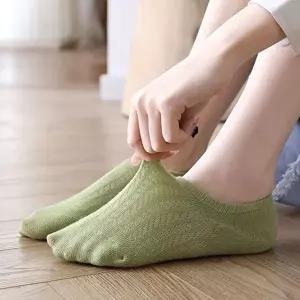 뒷꿈치 덧신 페이크삭스 발목양말 여성페이크삭스 실리콘양말 여성덧신-WFO4SBW