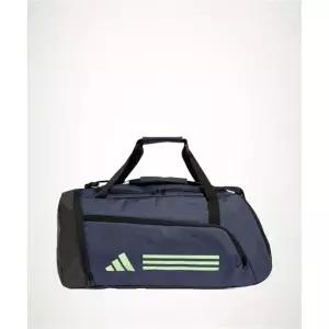 ADIDAS 에센셜 3-스트라이프 더플 백 미디엄 IR9820 2009082