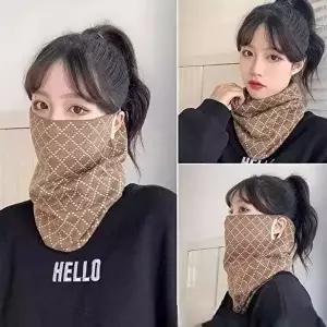 니트넥워머 겨울워머 여성방한용품 목도리 방한 골프 목토시-WFO4TF2