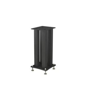 스피커 스탠드 철제 북쉘프 소음 22x28x40 거치대 블랙 금속 충격