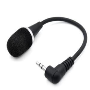 PC 노트북 용 미니 마이크 Lound Phone 3.5mm 플러그 오디오 스피커 휴대용 케이블 핸즈프리