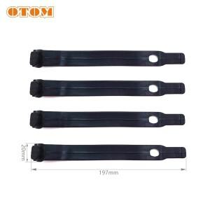 OTOM 오토바이 헤드 라이트 마스크 고무 램프 브래킷 고정 스트립 KTM EXC XCW HUSQVARNA FE TE TX GASGAS