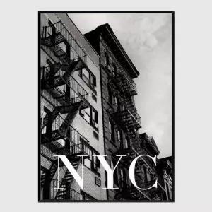 모던 인테리어액자 NYC Fire Escapes 2 A2사이즈 거실액자 깔끔한액자 공간그림