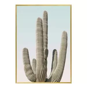 슬림 인테리어액자 Saguaro A2사이즈 거실액자 깔끔한액자 공간그림