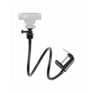 누워서핸드폰 웹캠 침대핸드폰 자바라 블랙 GoPro 강한 A. 거치대 호스+E클립+철