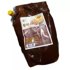 예그린 돈까스 소스 2.1kg 업소용 대용량 식당용