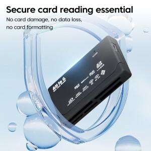 다기능 6-in-1 SD 카드 리더기 USB2.0 SD/TF/XD/MS 메모리 스마트 노트북 액세서리 어댑터용)