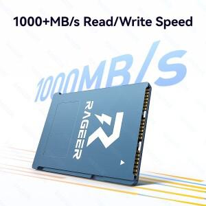 RAGEER 2230 M.2 NVMe SSD-CFExpress Type-B 알루미늄 어댑터 CANON R3/R5C 및 Z6/Z7/Z8/Z9/D6용 확장 카