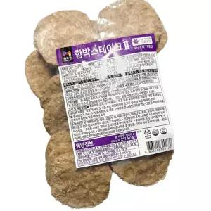 목우촌 햄벅 스테이크 1kg 냉동 업소용 간편식 양식