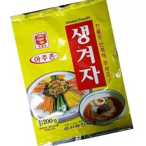 맷돌 생겨자 가루 200g 양념 소스 업소용 일식