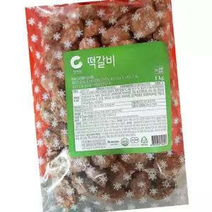 청정원 떡갈비 1kg 냉동 간편식 업소용