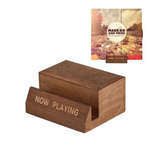 목재 비닐 레코드 거치대 디스플레이 스탠드, 탁상 앨범 재생 커버, 싱글 CD LP 선반