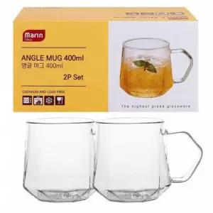 머그컵 400ml 앵글 오프너 예쁜컵 깔끔머그컵 머그컵 앵글