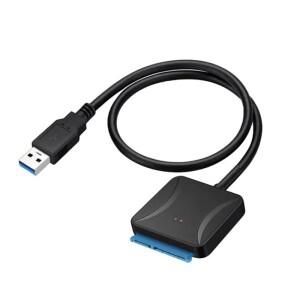 고품질 USB 3.0-SATA 어댑터 변환기 케이블 5Gbps 2.5 노트북 하드 디스크 드라이브 HDD CD-ROM
