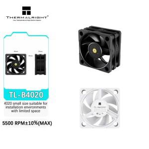 Thermalright TL-B4020 40MM PWM 이중 볼 베어링 5500RPM 조용하고 강력한 데스크탑 컴퓨터 쿨링 팬 미니