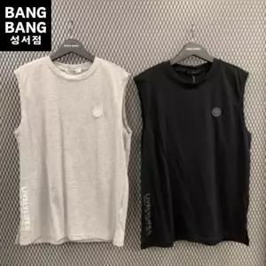 HC04 여름 남성 와펜밑단트임 슬리브리스 CTL392 (40352022)
