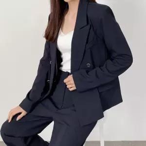 [BELLA.DOI] 엣지 더블버튼 여름 정장 자켓 (팬츠 별도) (8647249A)