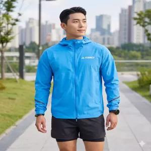 [매장정품] adidas 테렉스 엑스페리어 2.5 레이어드 라이트 클라이마프루프 자켓재킷 - 블루 / JY86 9f754c