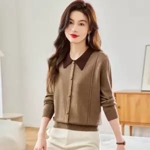 니트 와이드 베이비 슬림핏 폴라넥 봄가을 티셔츠 칼라 루즈핏 톱 스웨터 여성패션 롱루즈핏티 긴팔 DL3