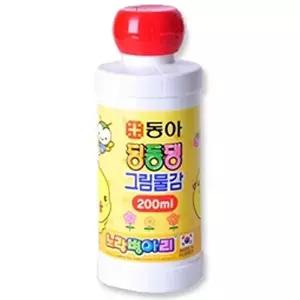 고품질 동아 딩동댕물감.200ml/빨강.1개 찰흙 지점토 사인펜 W02D17E