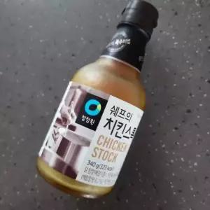 청정원 쉐프의 치킨스톡 340g 1개