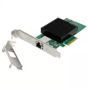 NEXTU 래모딘 Pcle x4 싱글 쿠퍼 RJ45 마벨 10G 서버랜카드 587CP-10G-MV