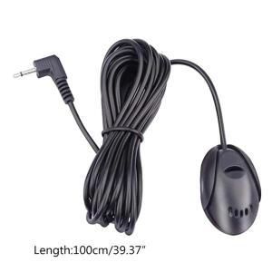 3.5mm 차량용 외장 마이크 블루투스 호환 대시보드  선 바이저 스테레오 라디오 GPS 어댑터