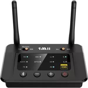 가정용 스테레오 TV용 1Mii B03Pro Bluetooth 5.3 송신기 수신기 오디오 파일 DAC 및 aptX
